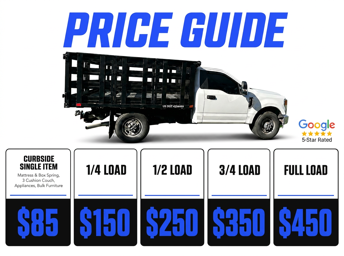 Junk Removal Sale — Save up to $250
